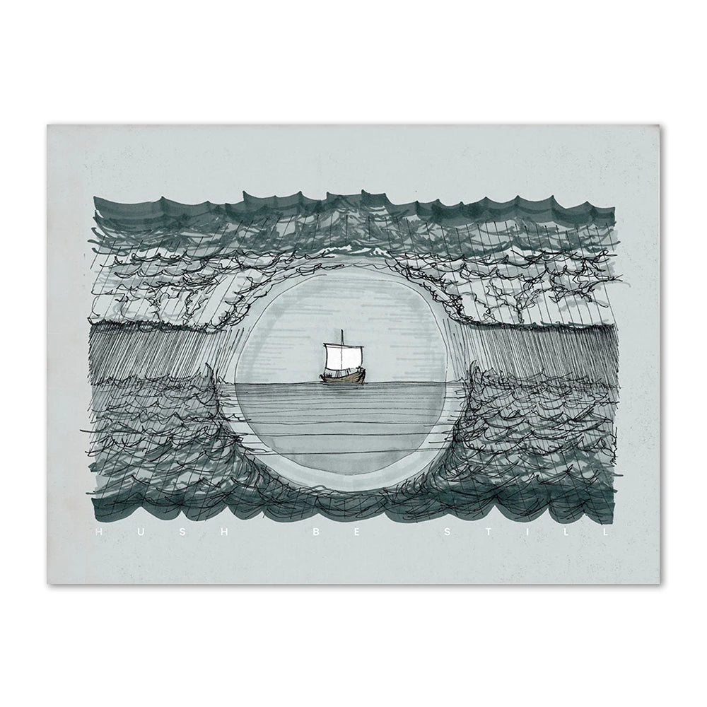 Seascape Canvas Poster