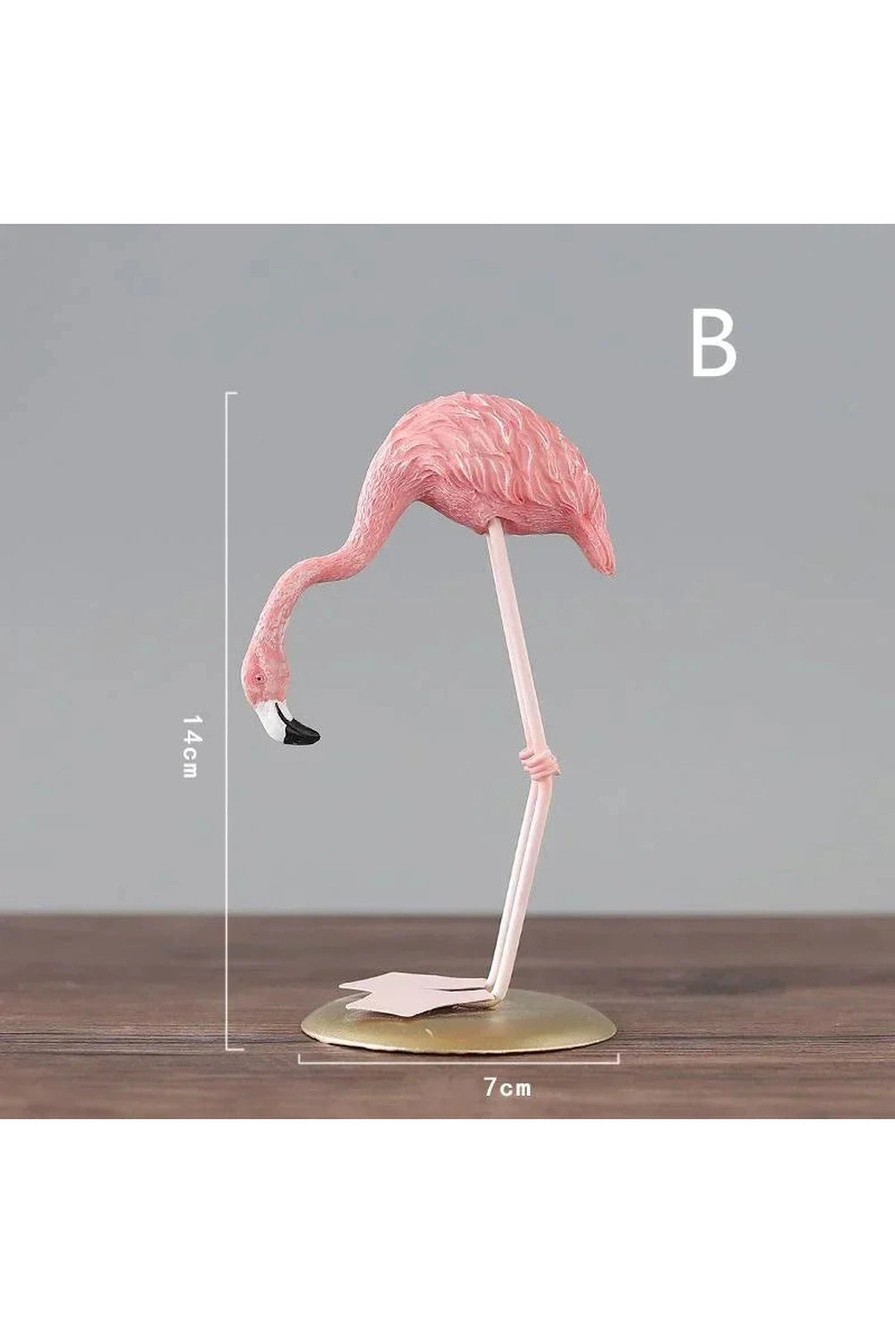 Pink Flamingo Desk Figurine