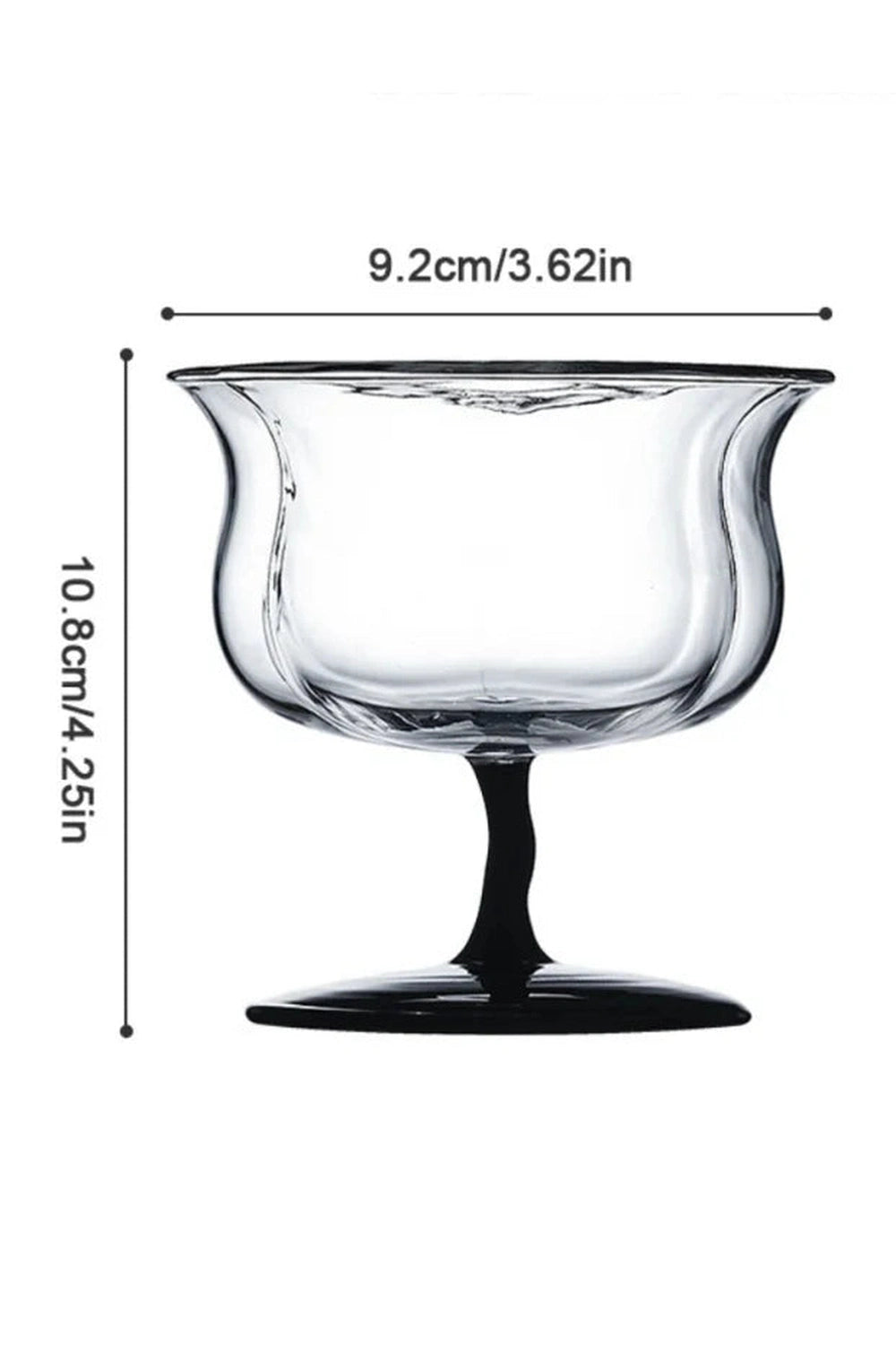 Glass Dessert Goblet