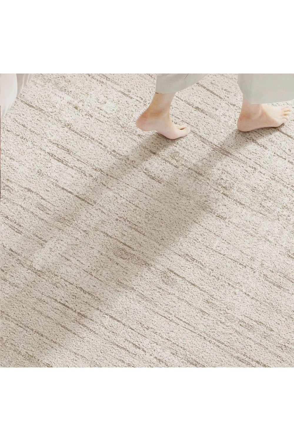 Cream Sands Minimalist Rug