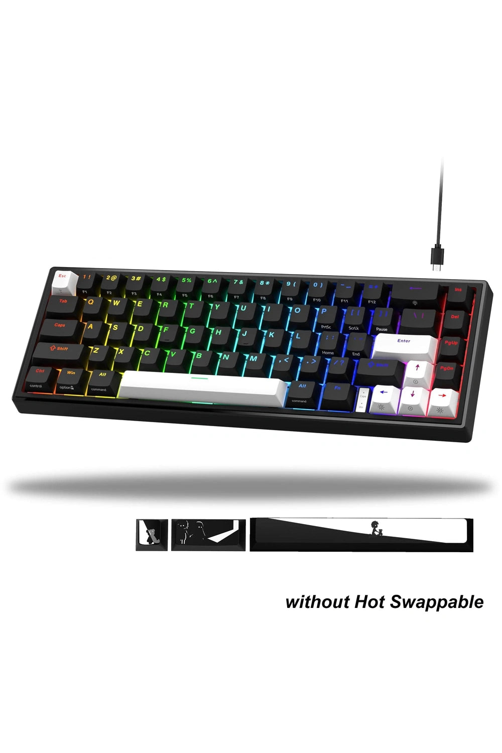 Portable Backlit Gaming Keyboard