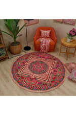 Persian Style Round Rug