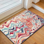 Boho Wave Fusion Accent Rug