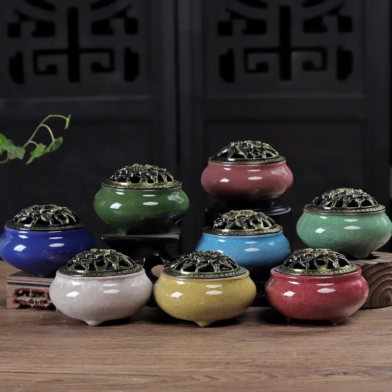 Jade Serenity Incense Burner