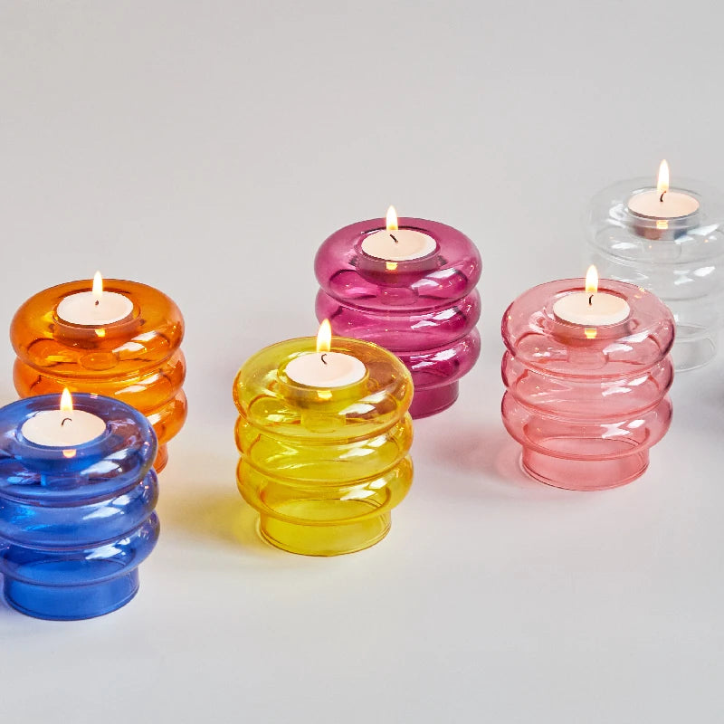 Taper Glass Candle Holder