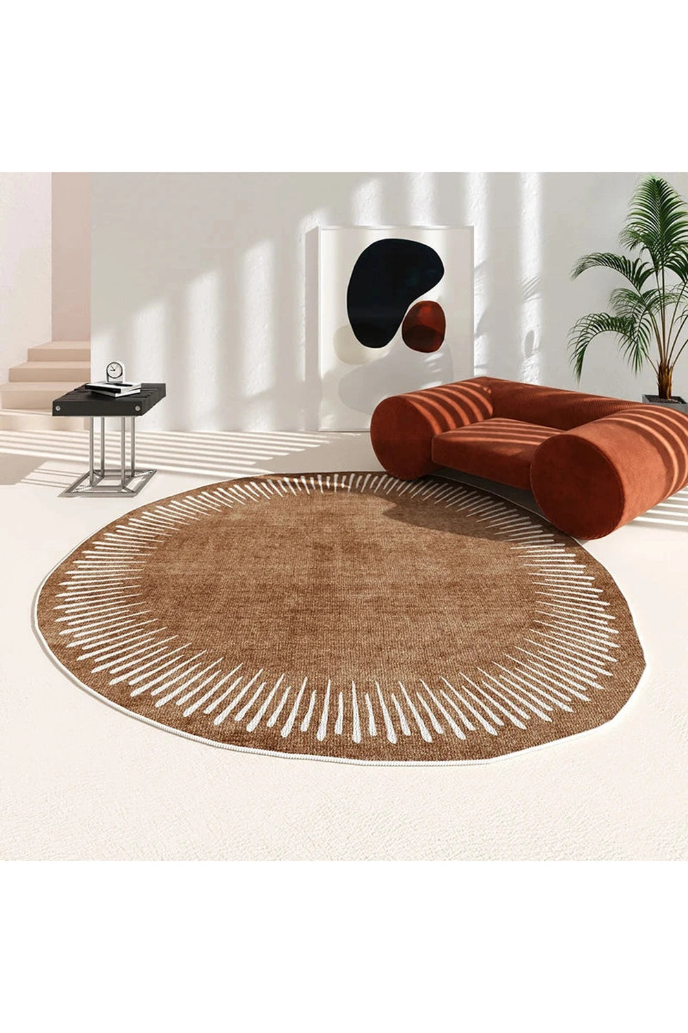 Desert Wave Abstract Area Rug