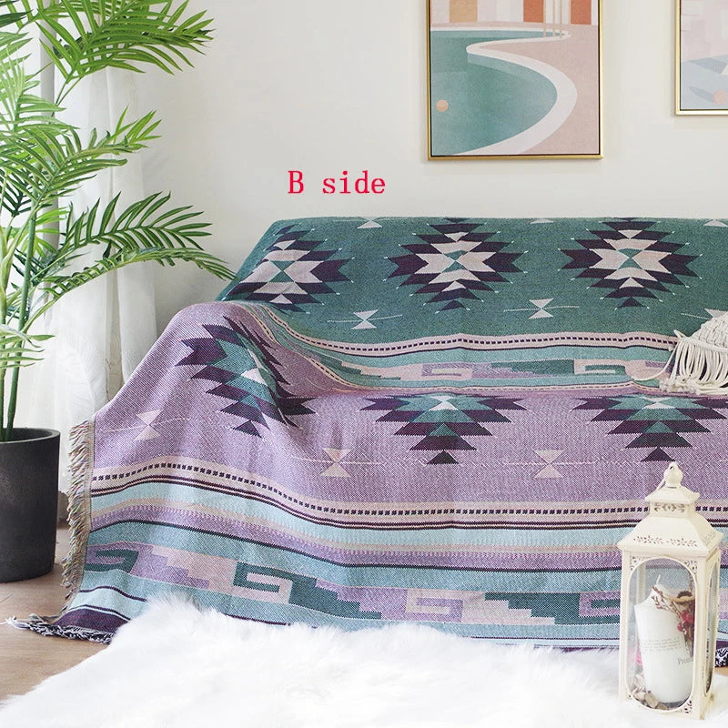 Southwestern Desert Boho Blanket