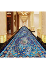 Long Modern Corridor Rug