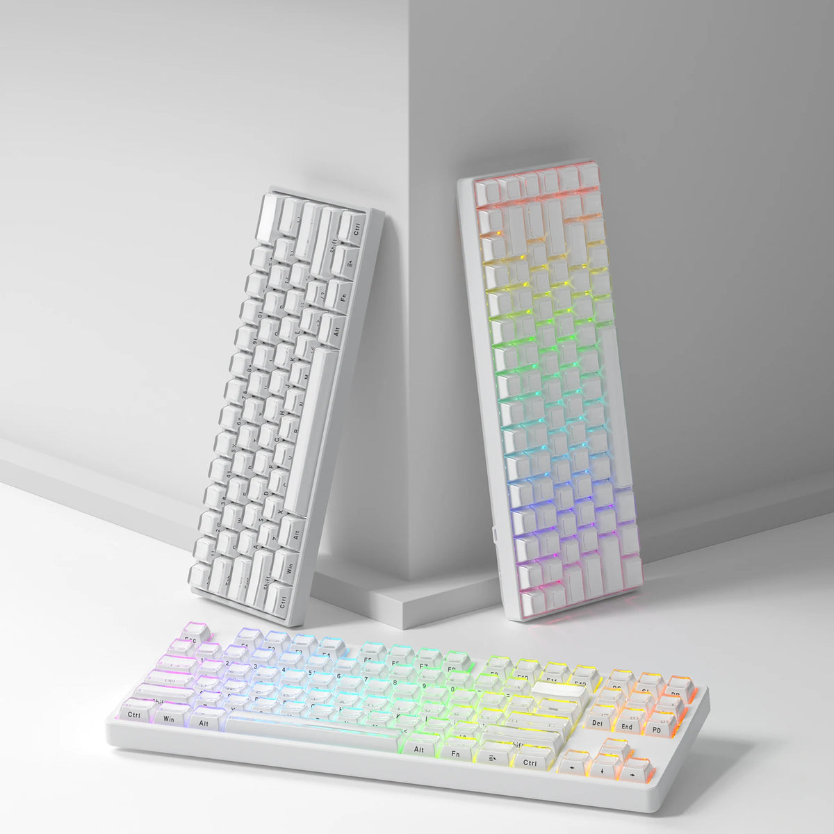 White Jelly Ice Keycaps