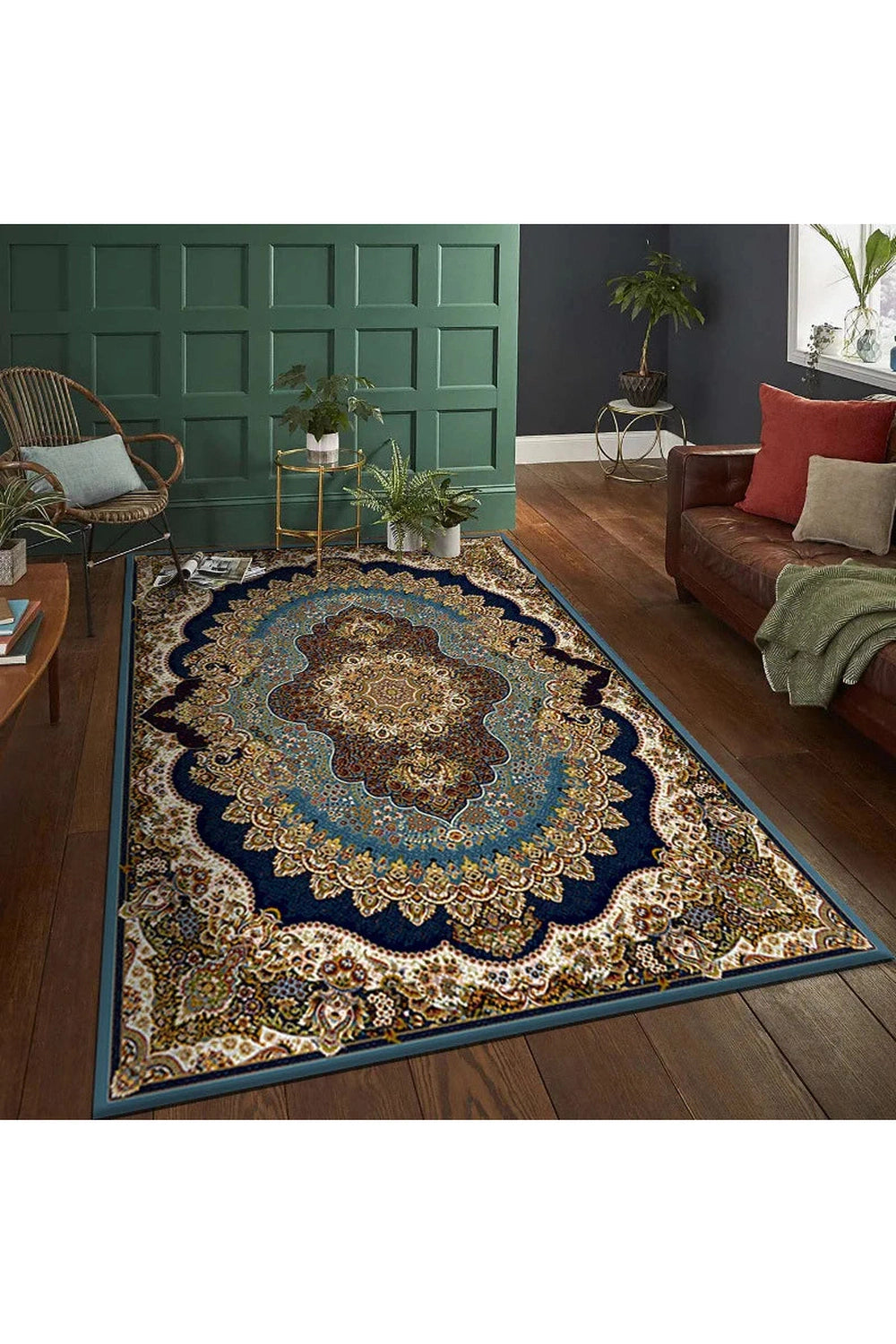 Persian Boho Washable Rug