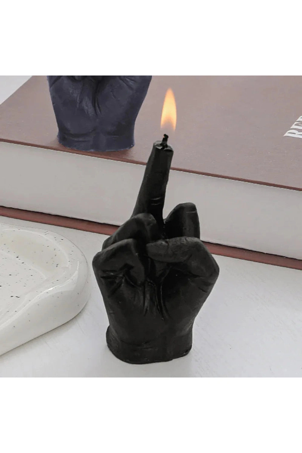 Rude Gesture Candle Mold DIY