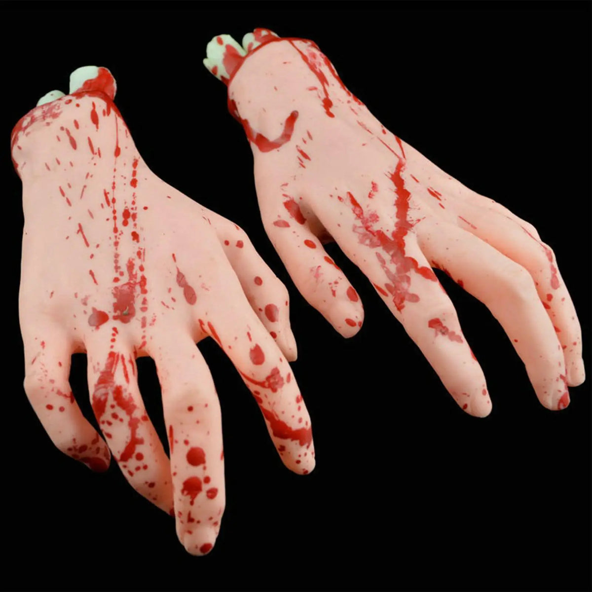 Bloody Severed Hands and Feet Props