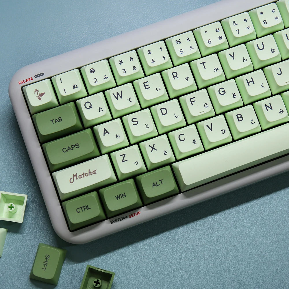 Matcha Green Bilingual Keycaps