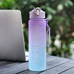 Gradient Hydration Reminder Bottle