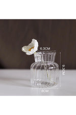 Clear Modern Glass Vase