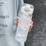 Kawaii Character Hello Water Bottle