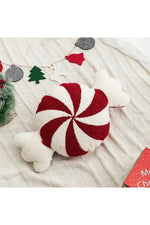 Candy Cane Christmas Pillow Case