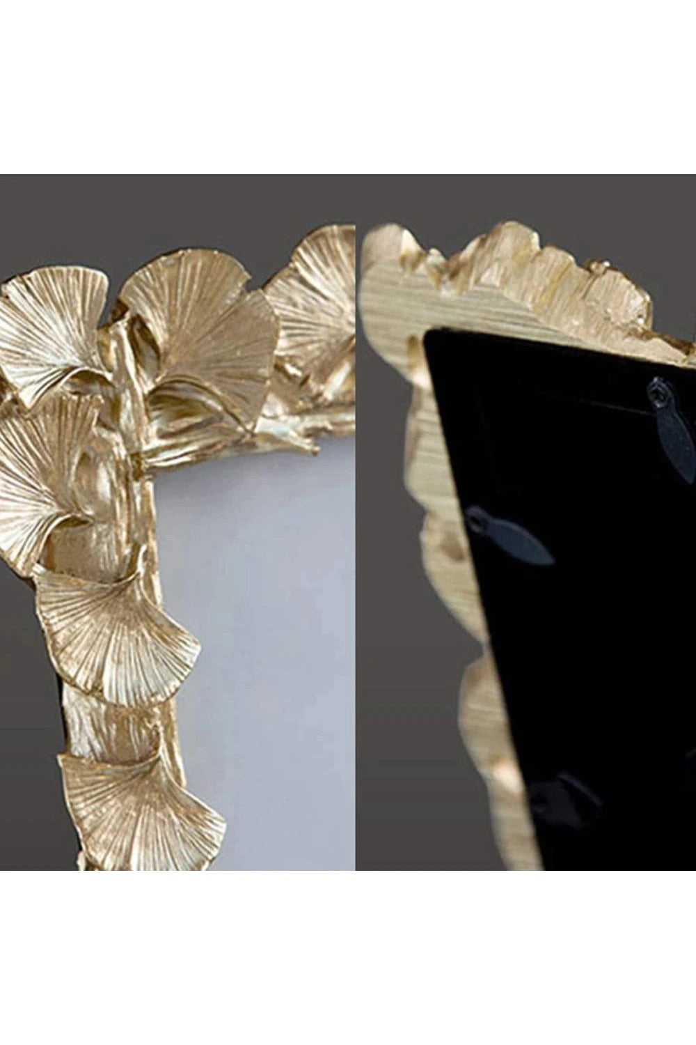 Ginkgo Leaf Golden Frame