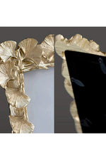 Ginkgo Leaf Golden Frame