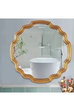 Regal Scalloped Wall Mirror