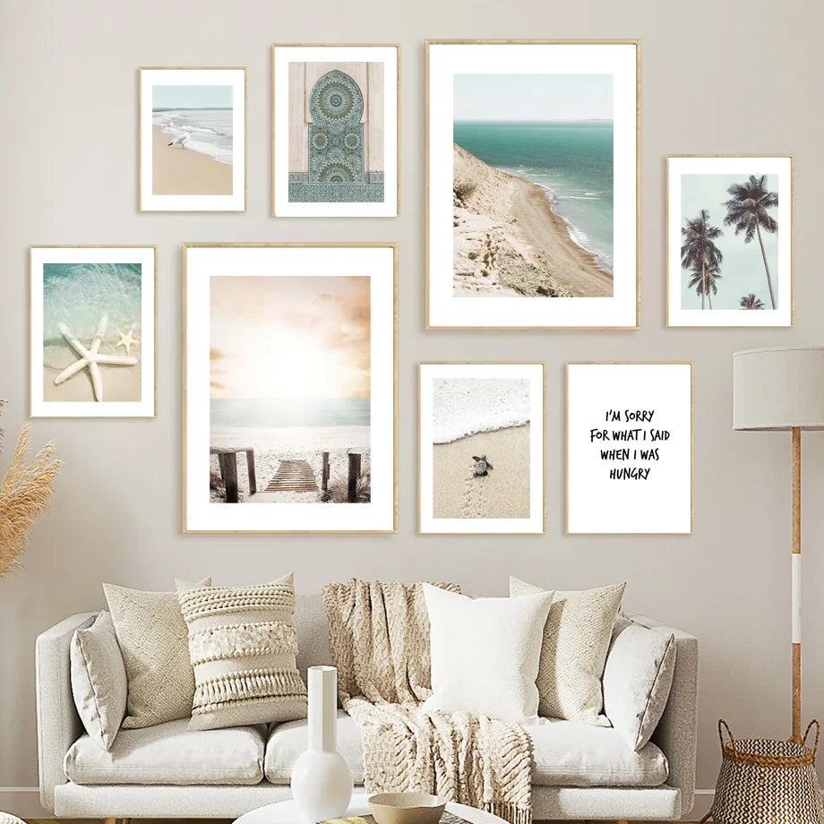 Caribbean Beach Canvas Poster