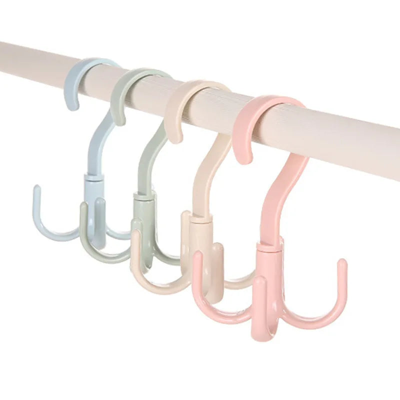 Compact Rotating Closet Hanger