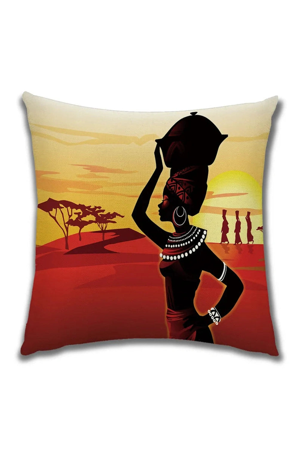 African Lady Pillow Case