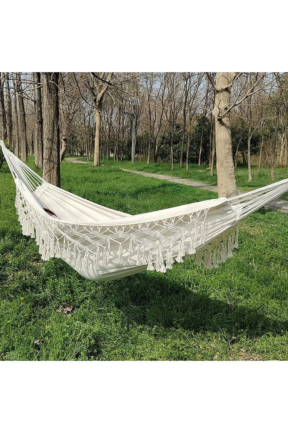 Fringed Pillow Hammock