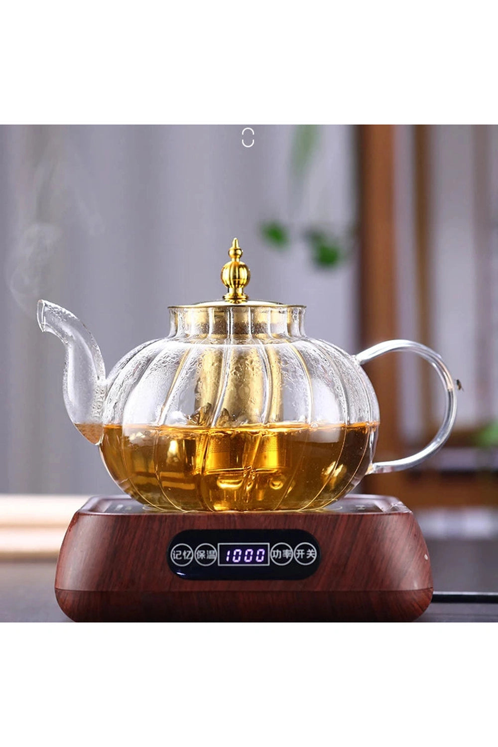 Heat-Resistant Glass Teapot