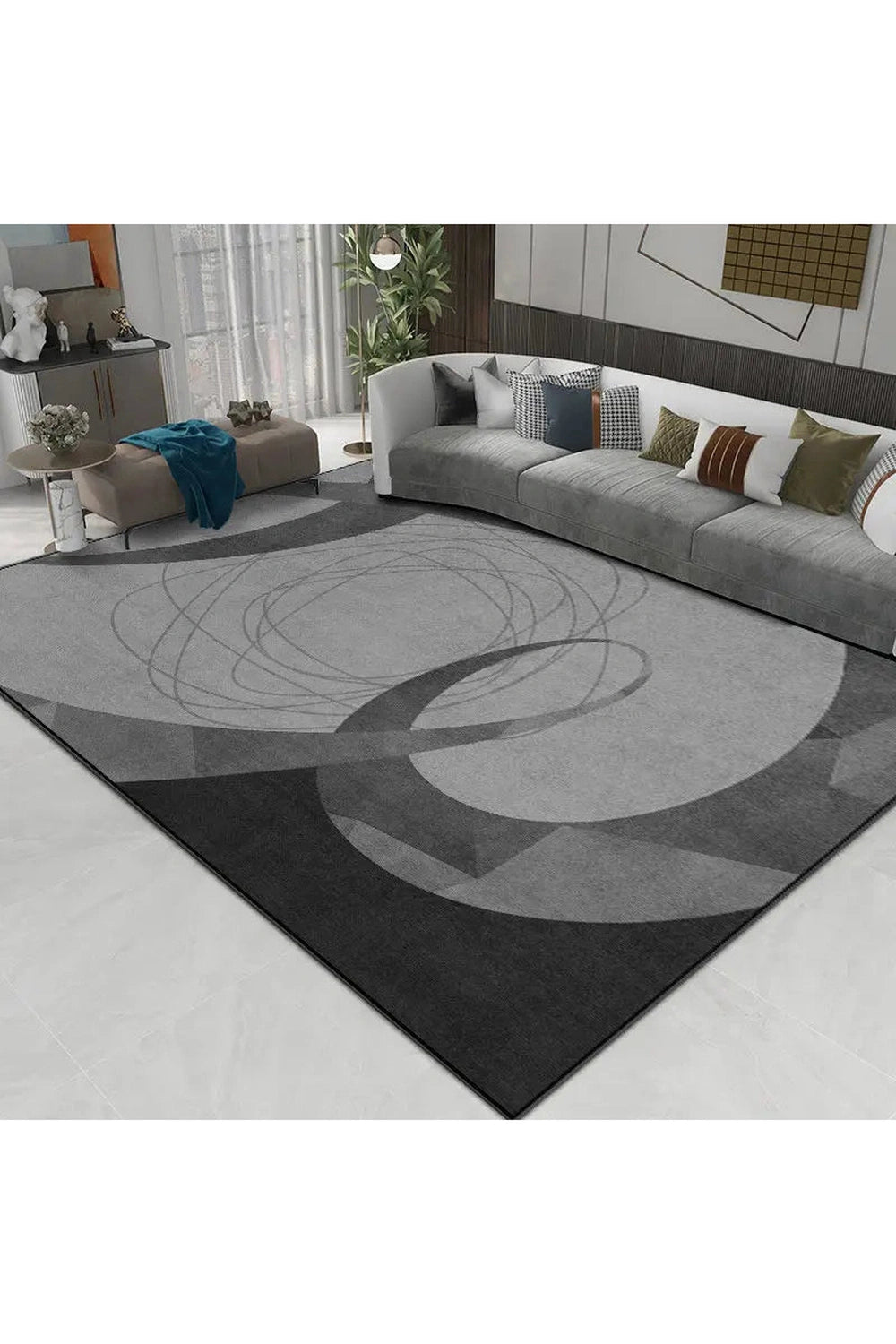 Grey Deluxe Entrance Rug