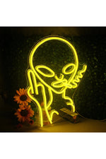 Alien Hip Hop Neon