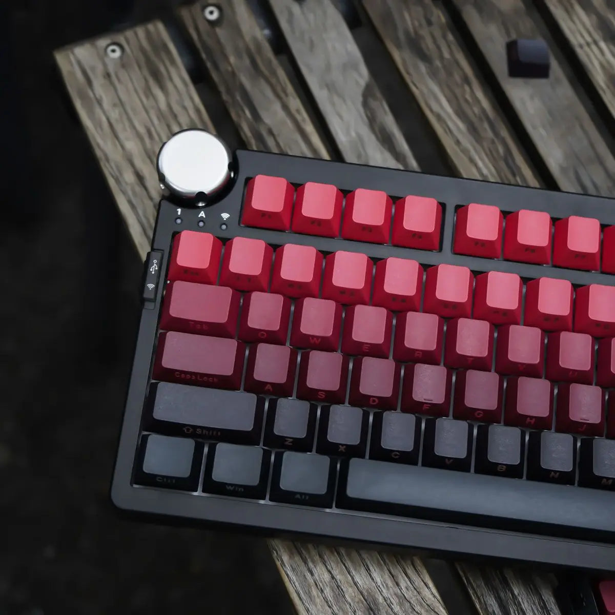 Red Black Cherry Keycaps