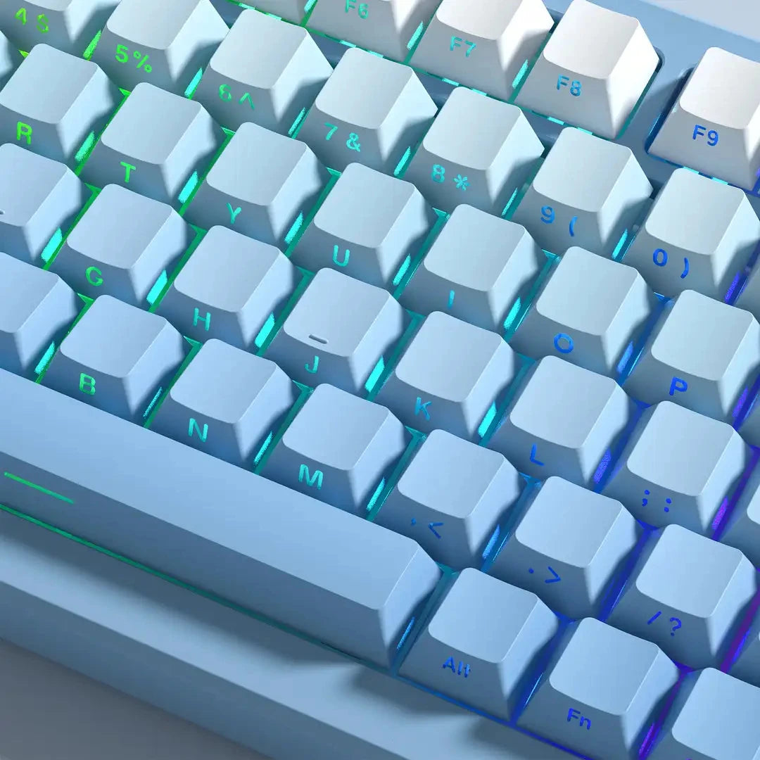 Gradient Sky Blue Keycaps