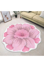 Chinese Flower Decor Rug