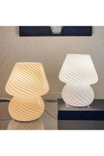 Murano Striped Glass Lamp