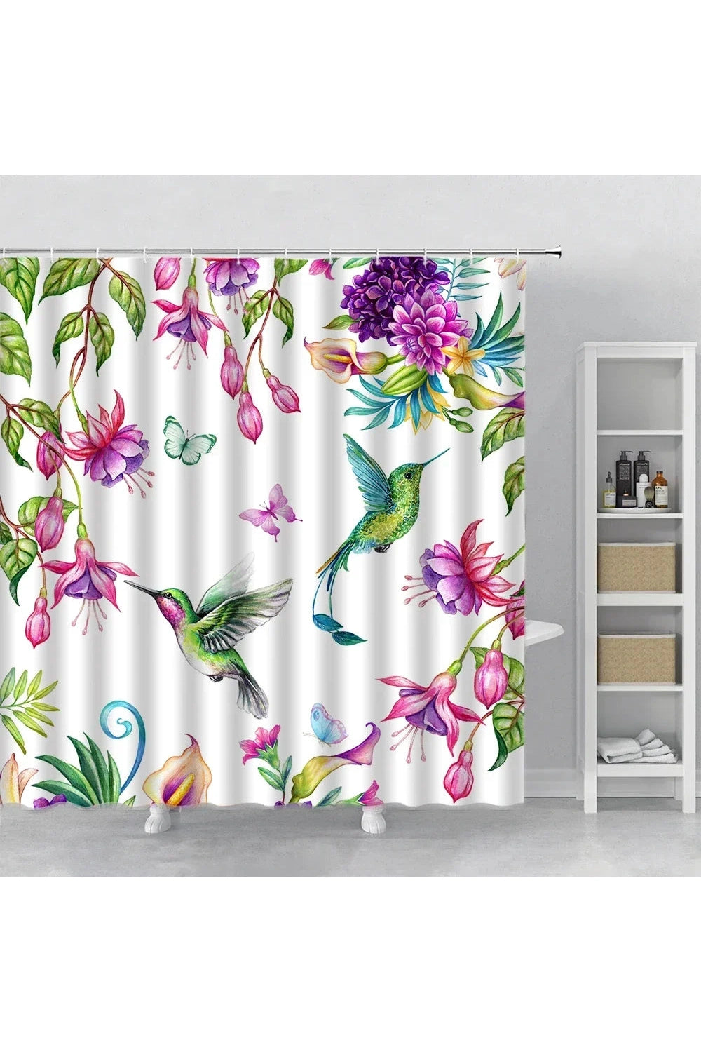 Garden Leaves Shower Curtain