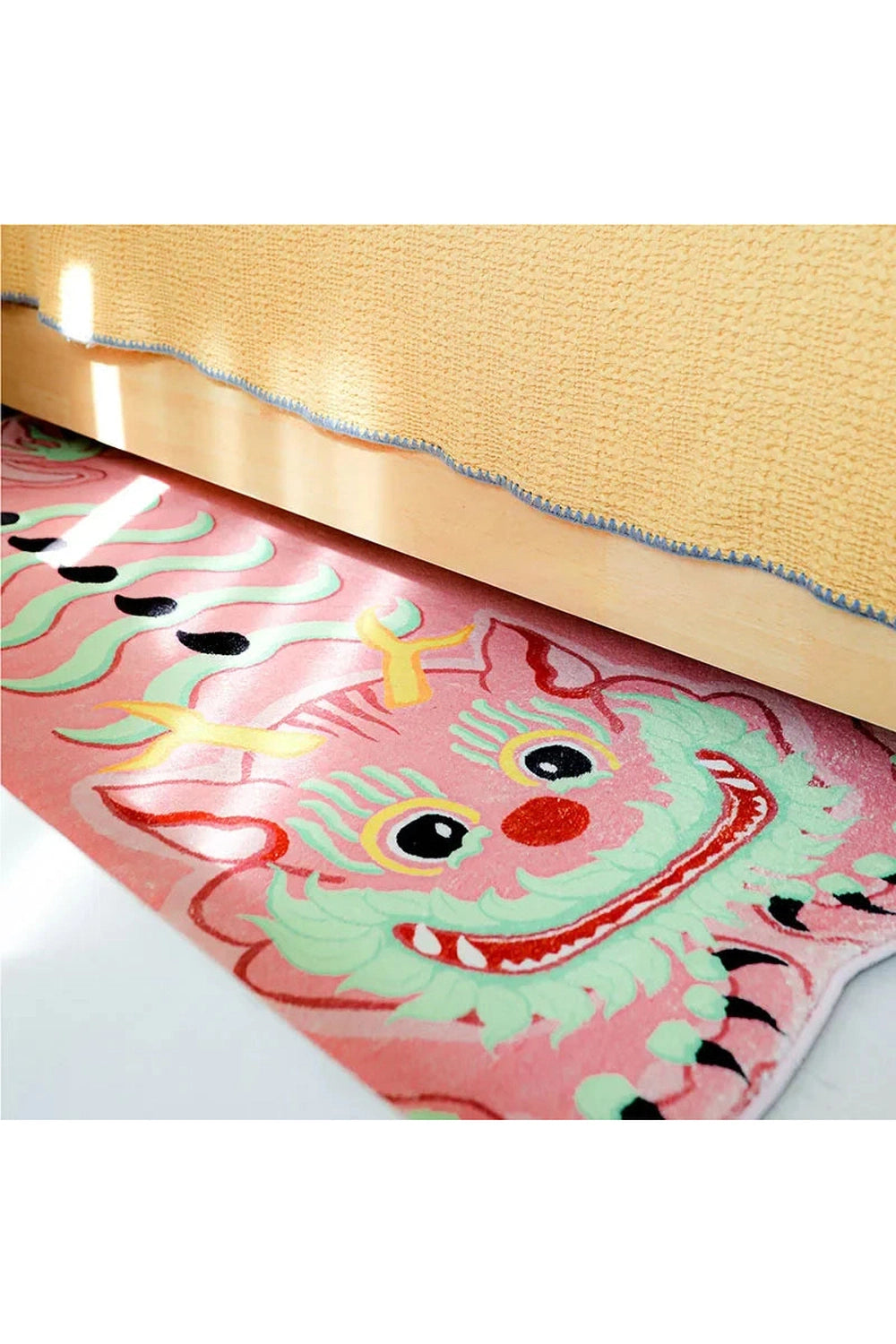 Pink Dragon Coctail Rug