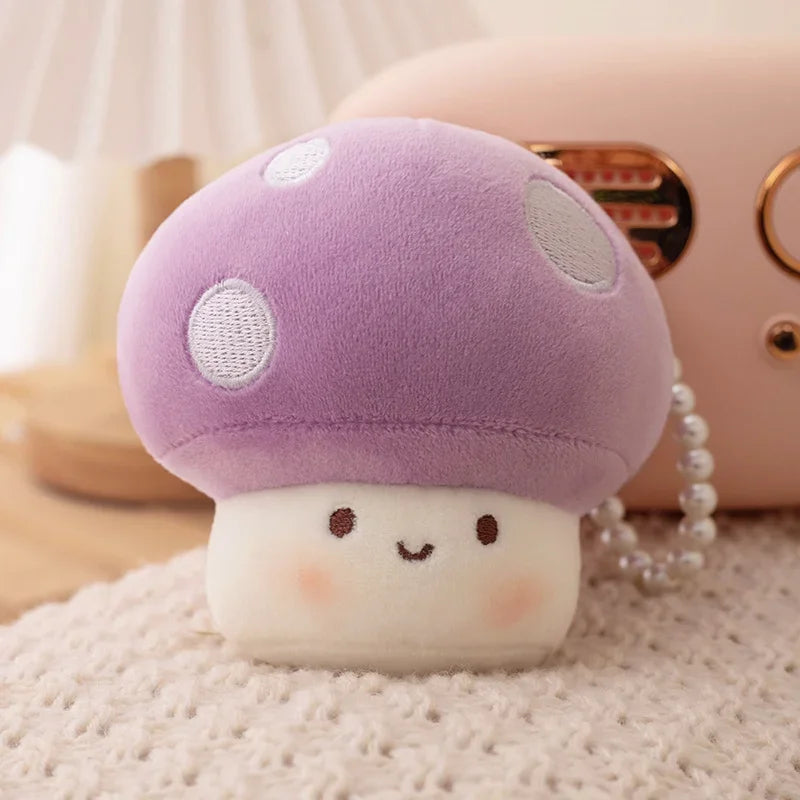 Happy Mushroom Plushies