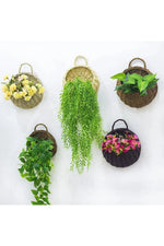 Rattan Wall Hanging Planter