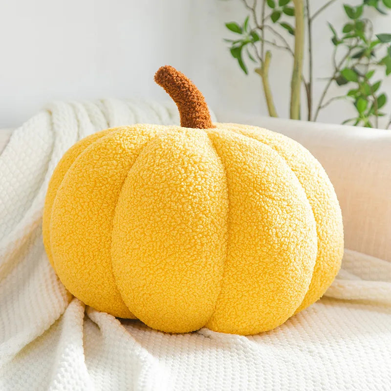 Pumpkin Plush Halloween Cushion