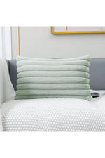 Soft White Plush Pillow Case