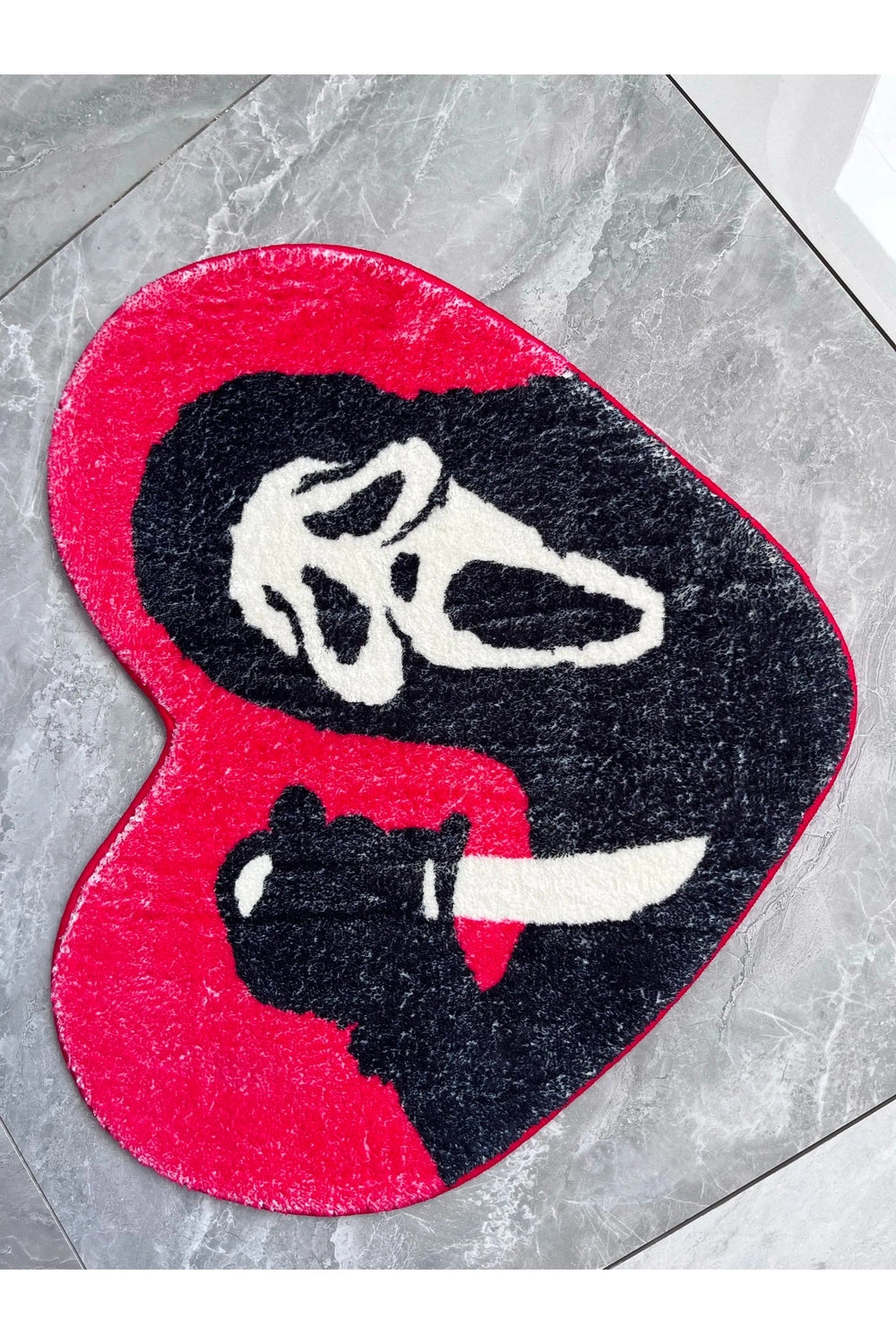 Love & Scream Heart Rug