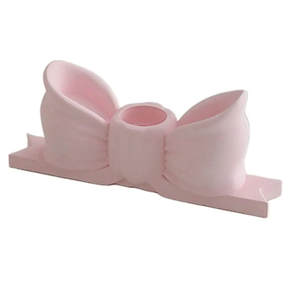 Sweet Bow Pastel Candle Holders