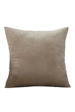 Earth Tone Velvet Pillow Case