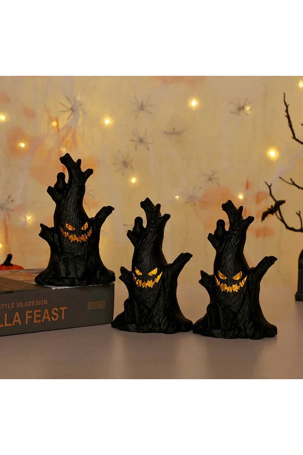 Haunted Tree LED Lanterns