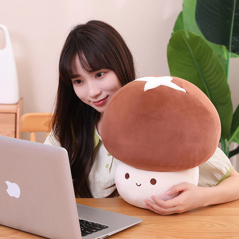 Happy Mushroom Plush Toy