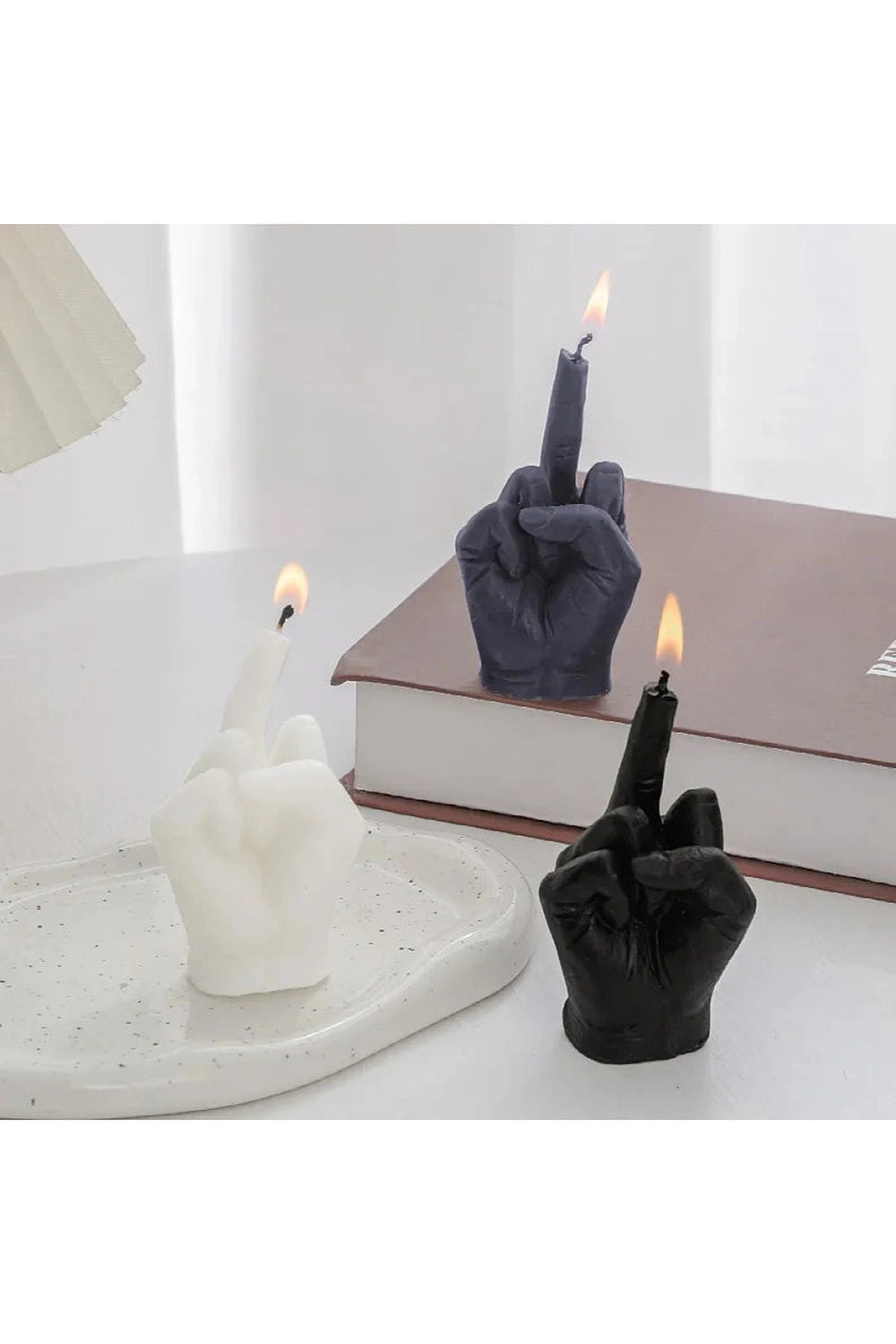 Rude Gesture Candle Mold DIY