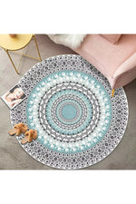 Bohemian Soft Round Rug