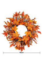 Fall Blaze Maple Wreath