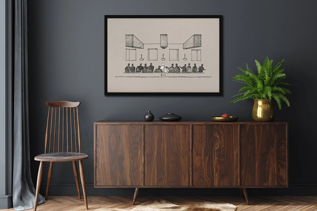 The Last Supper Canvas Poster